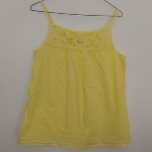 Yellow Old Navy tank